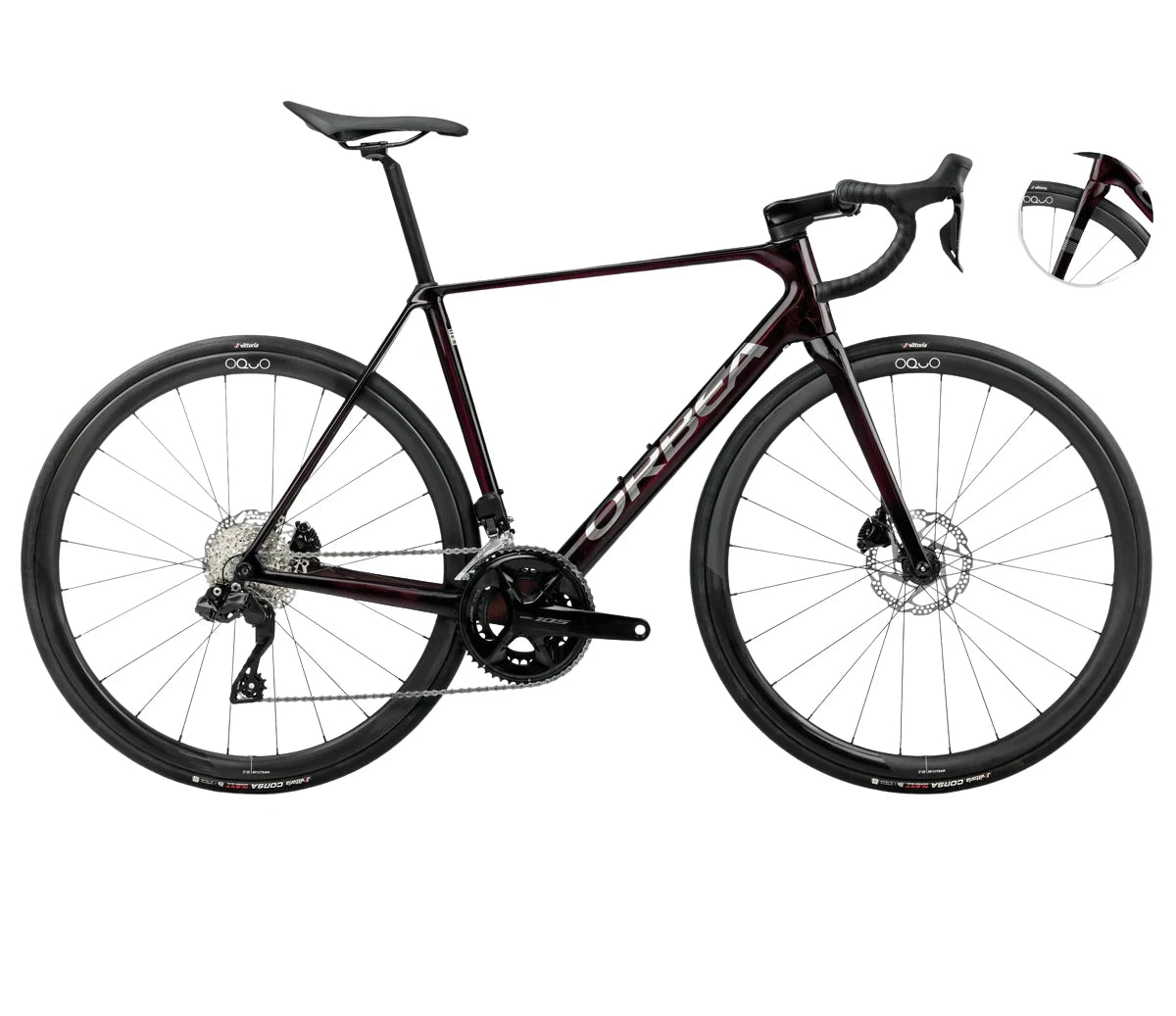 Orbea ORCA M35i Red - Titanium