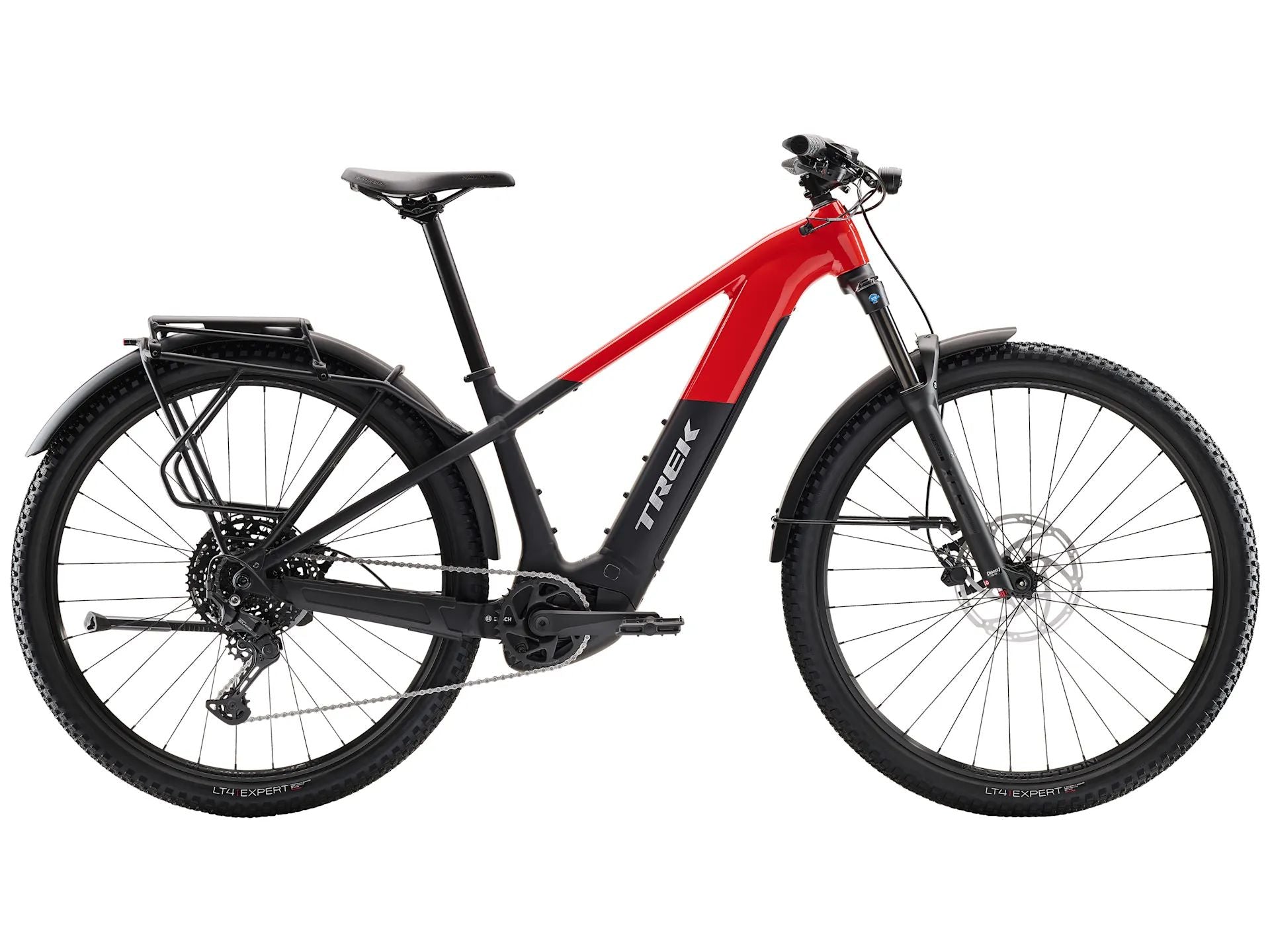 Trek Powerfly+ 4 EQ Radioactive Red/Dark Star 2027