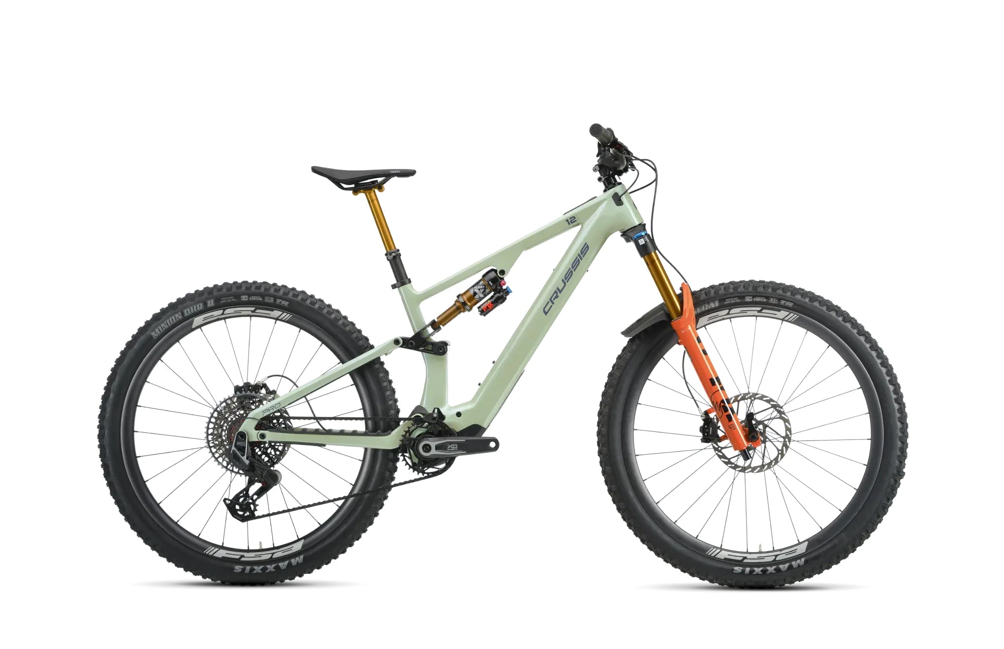 Crussis e-Full 12.11-PRO 800 silver/green 2026