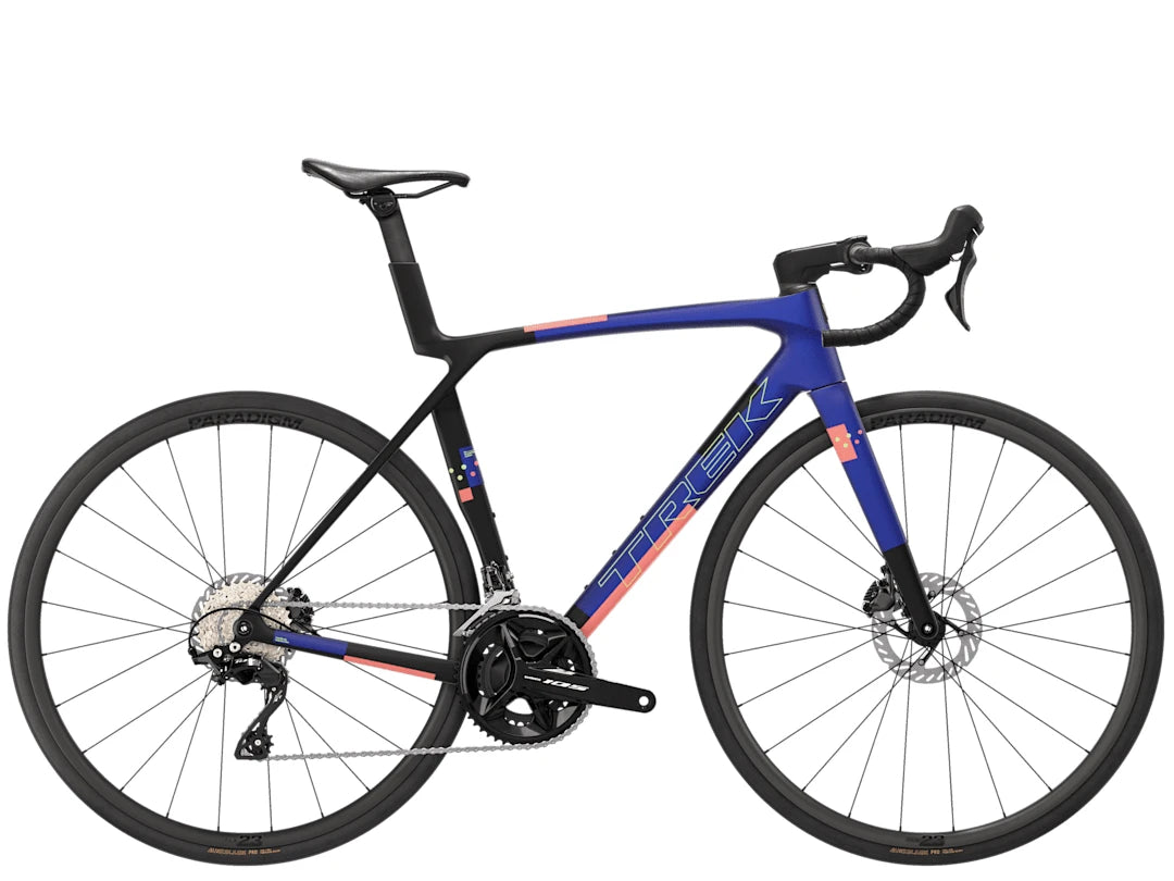 Trek Madone SL 5 Gen 8 Matte Blue/Trek Black/Living Coral 2027