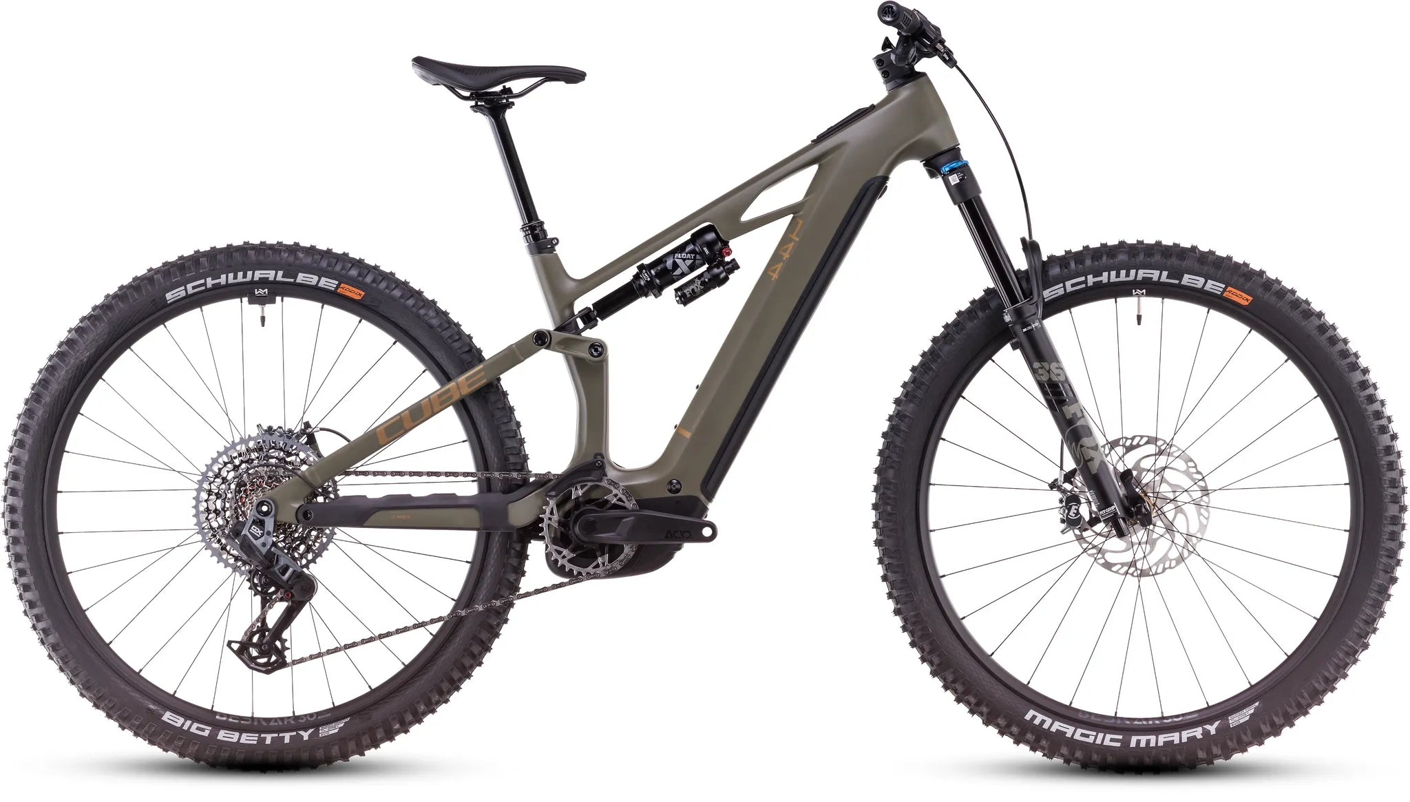 Cube Stereo Hybrid ONE44 HPC TM 800 olive