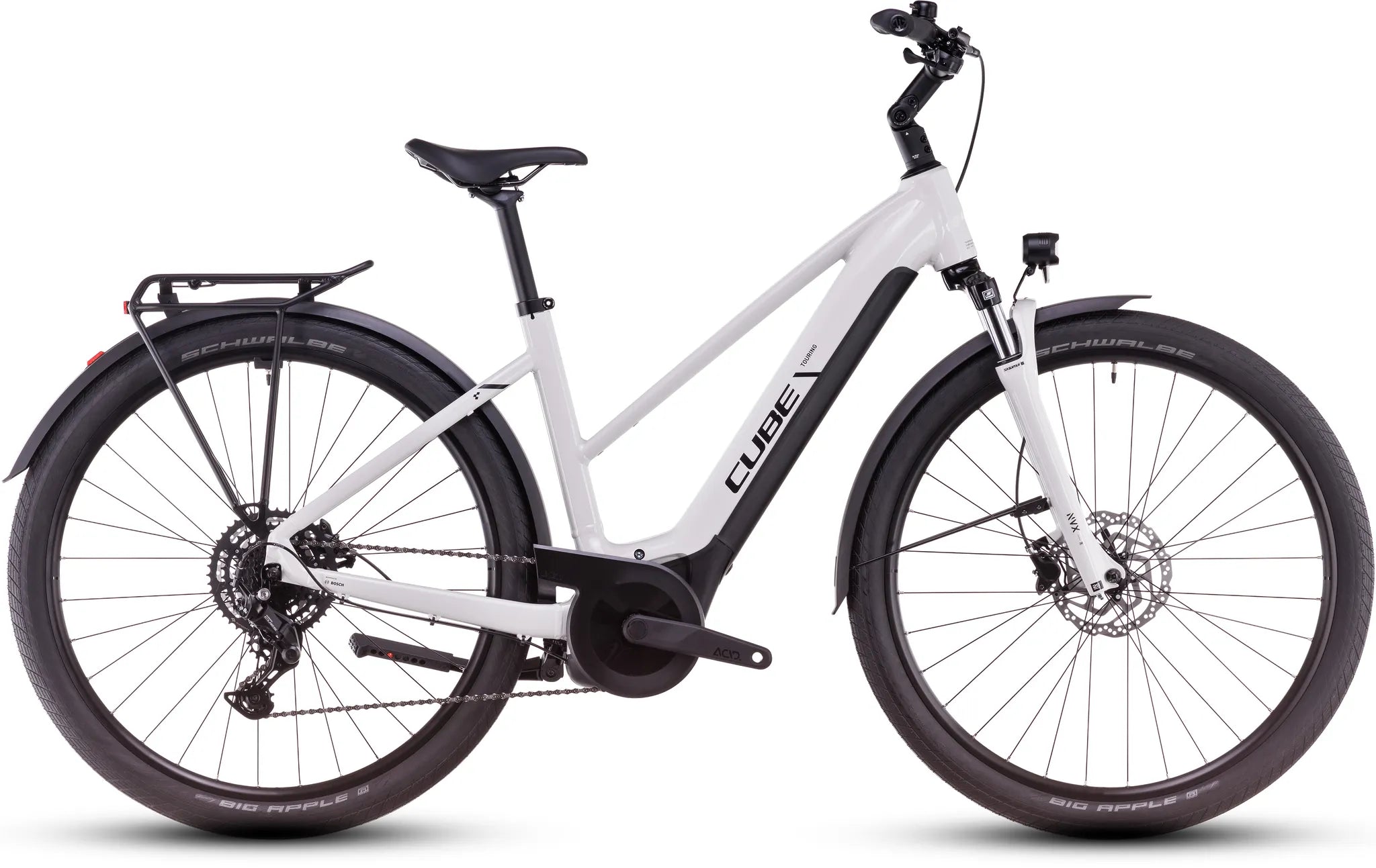 Cube Touring Hybrid ONE 500 cotton´n´grey Trapez