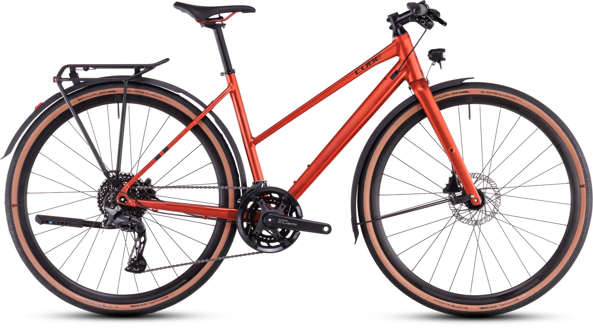 Cube Nulane Pro FE fireorange´n´black Trapez
