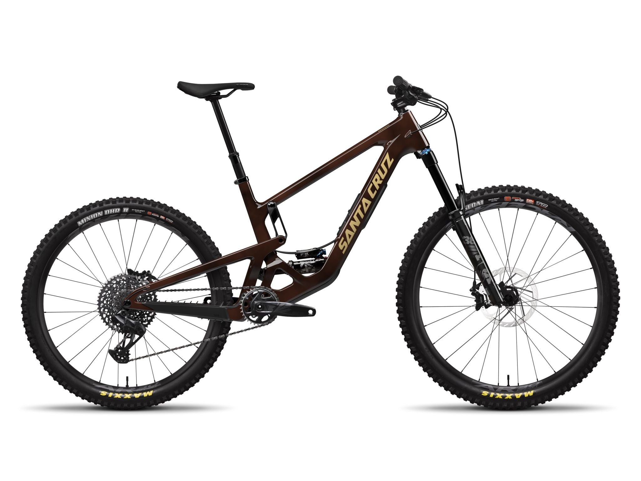 Santa Cruz Bronson 5 C S MX Trans Root Beer