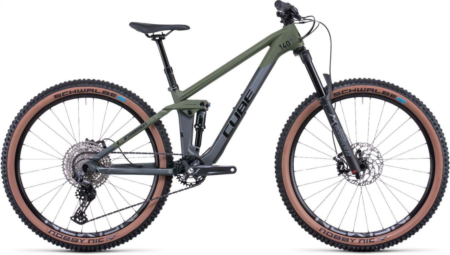 Cube Stereo 140 HPC Rookie grey´n´olive