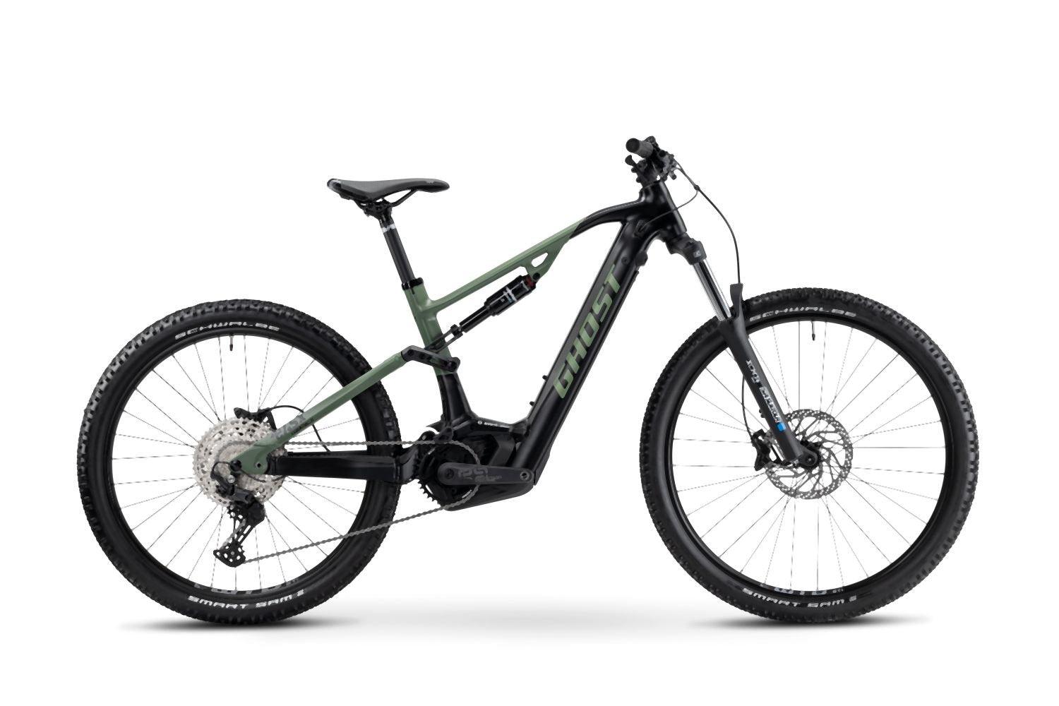 Ghost E-ASX 130 Essential black/light kaki - matt
