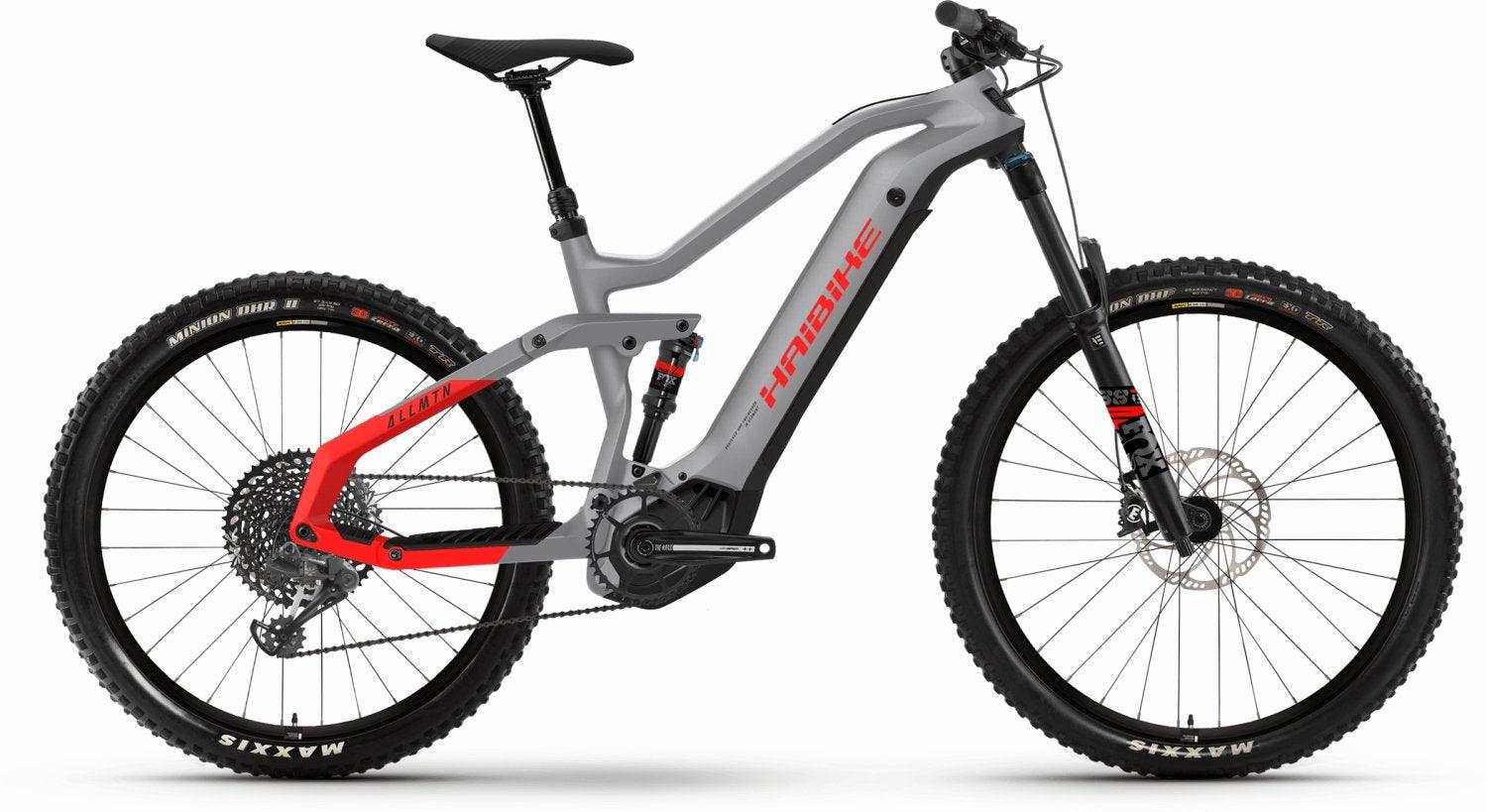 Haibike AllMtn 6 urban grey/black/red matte