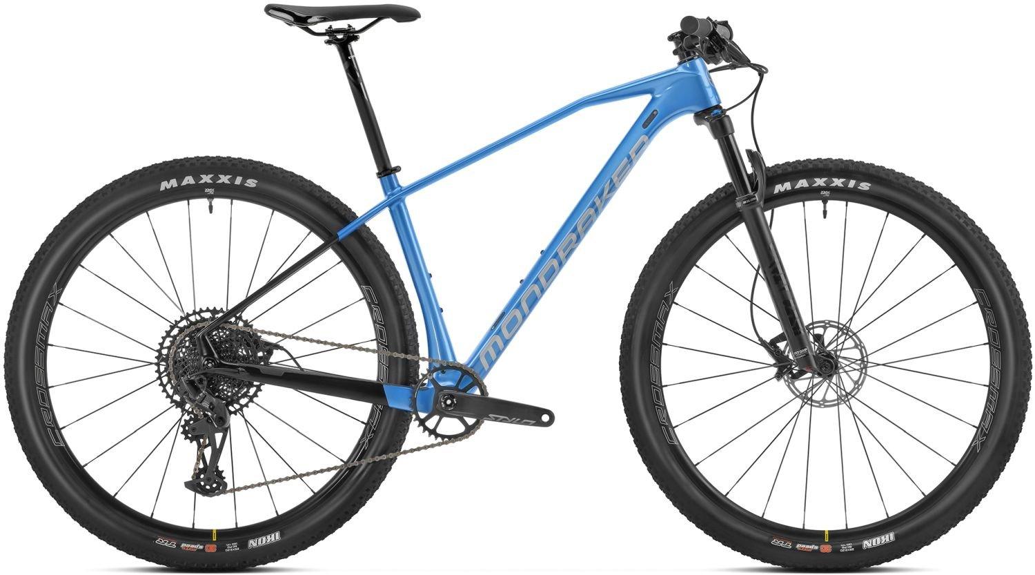 Mondraker Chrono Carbon R Gloss Blue Marlin / Matte Carbon / Racing Silver