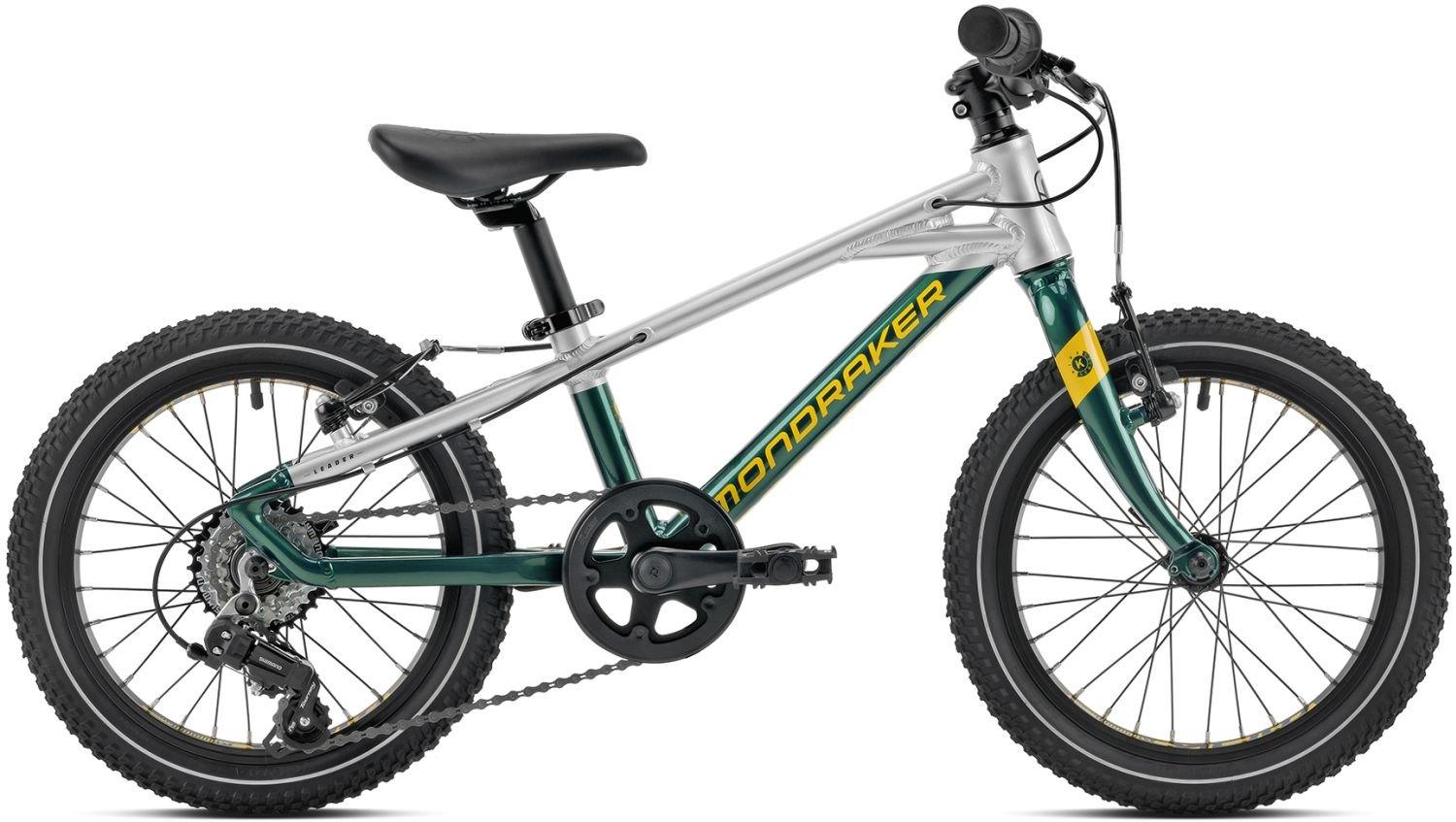 Mondraker Leader 16 Gloss British Racing Green / Racing Silver / Yellow