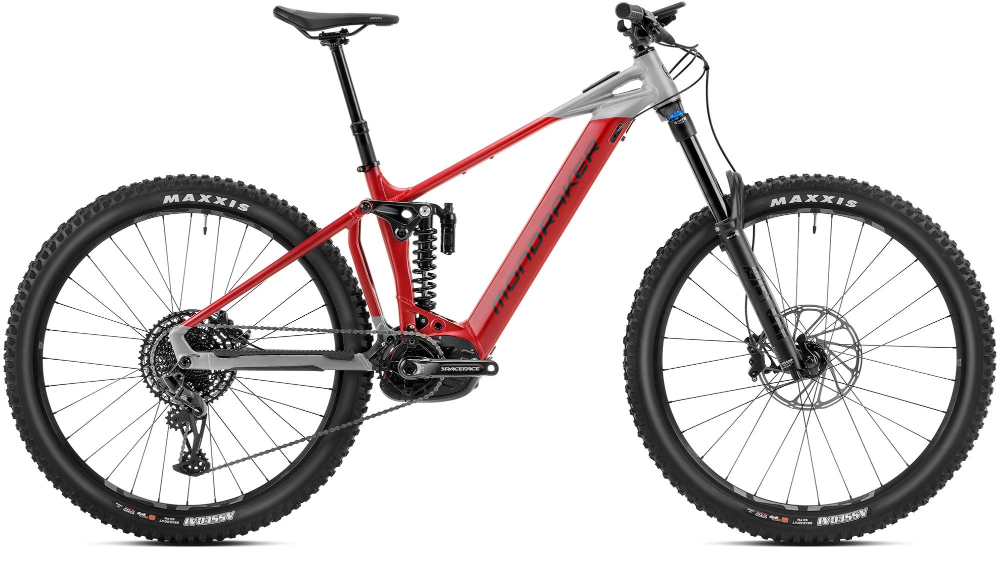 Mondraker Level R Matte Cherry Red / Nimbus Grey
