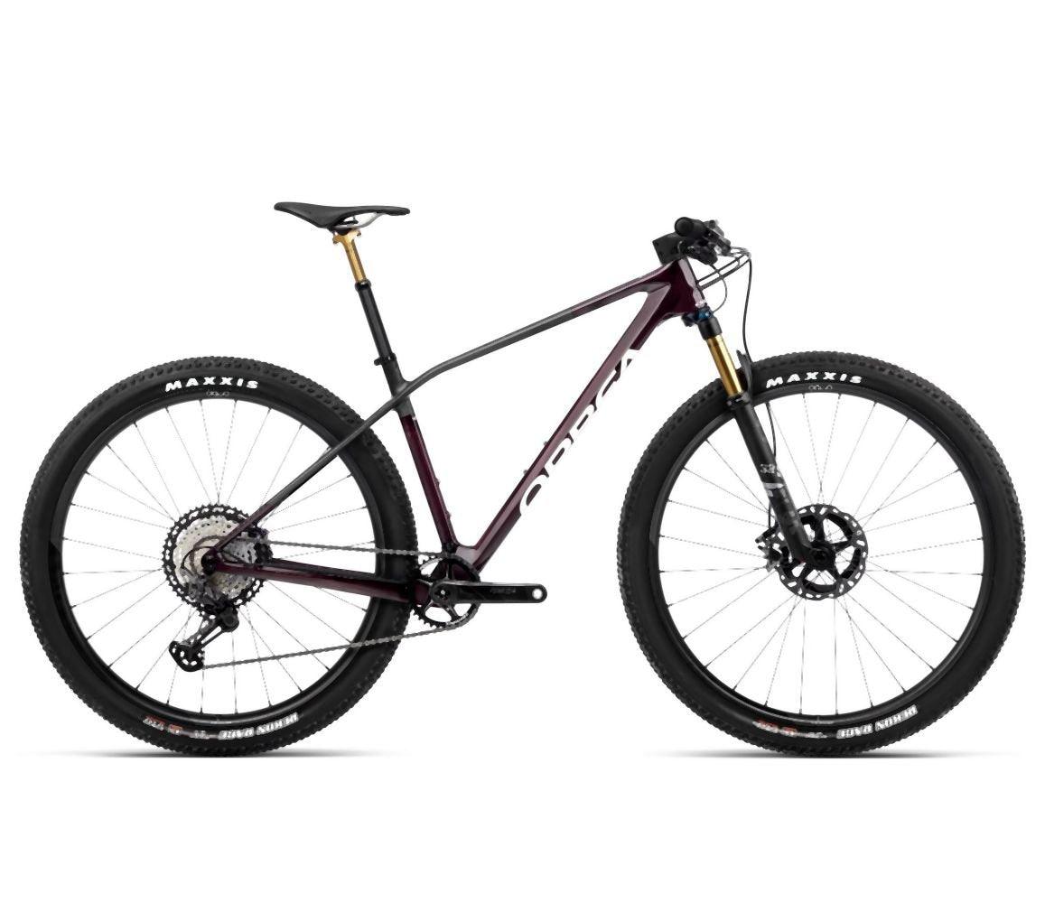 Orbea ALMA M TEAM Wine Red Carbon View - Carbon Raw