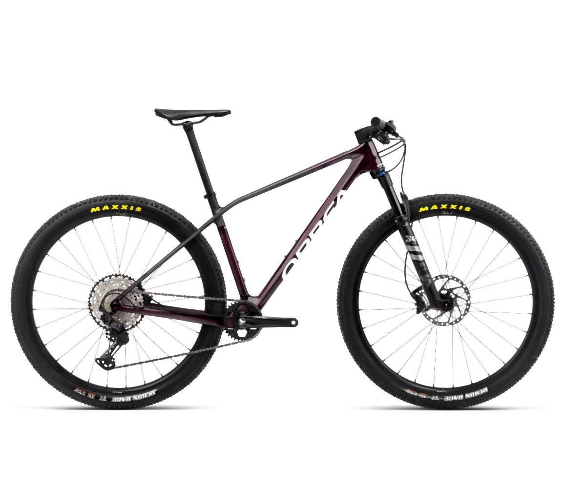 Orbea ALMA M10 Wine Red Carbon View - Carbon Raw