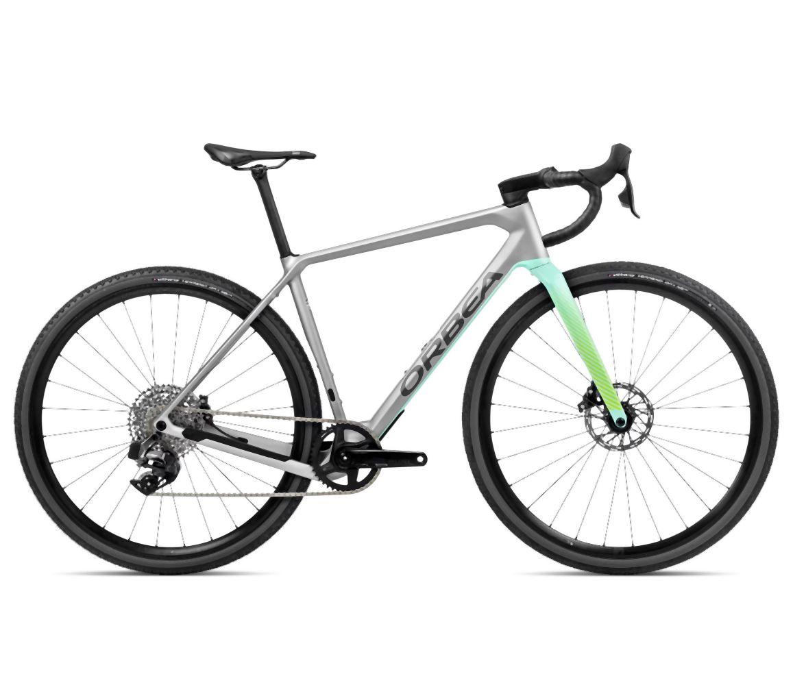 Orbea TERRA M31eTEAM 1X Stone Silver-Ice Green