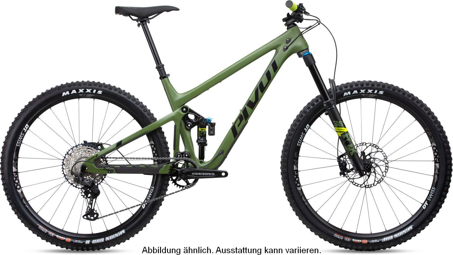 Pivot Switchblade - Ride SLX/XT - 29 Green