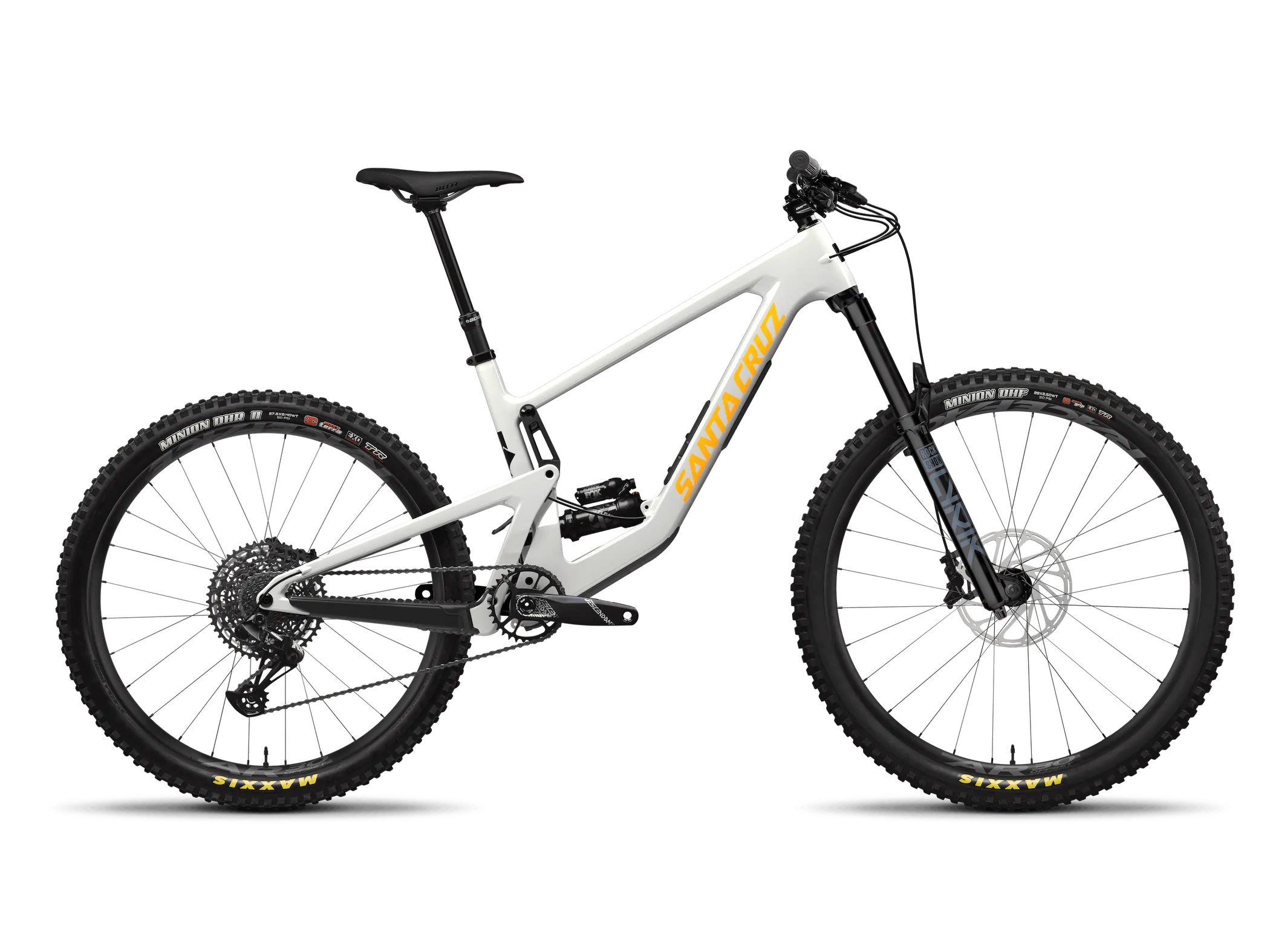 Santa Cruz Bronson 4.1 C R MX Gloss Chalk White