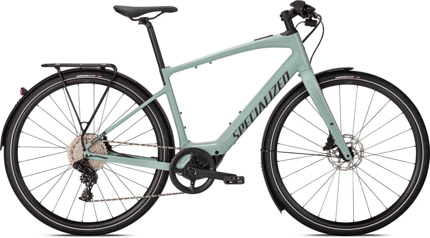 Specialized Vado SL 4.0 EQ White Sage/Black Refelctive