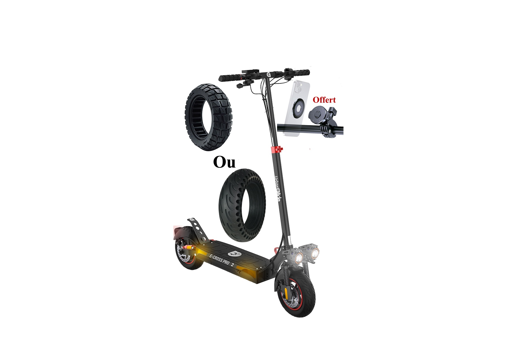 Urbanglide E-Cross Pro 2 E-Scooter, 48V, 800 Watt